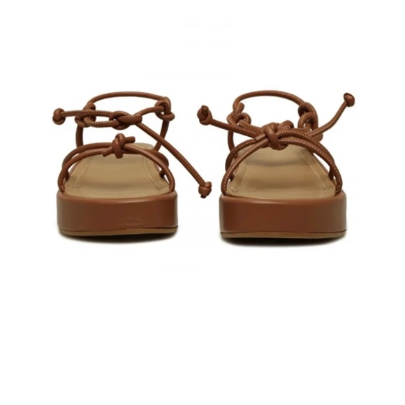 Flattered Platform Leather Sandals - Picture 2 of 6